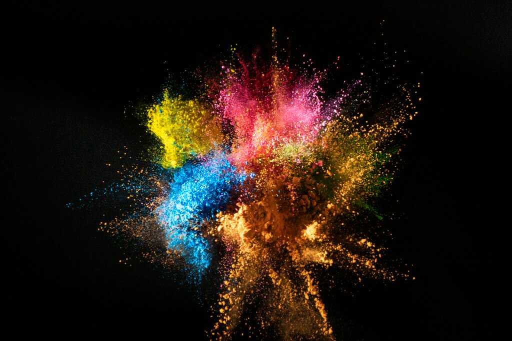 creatividad digital redes sociales polvos holi